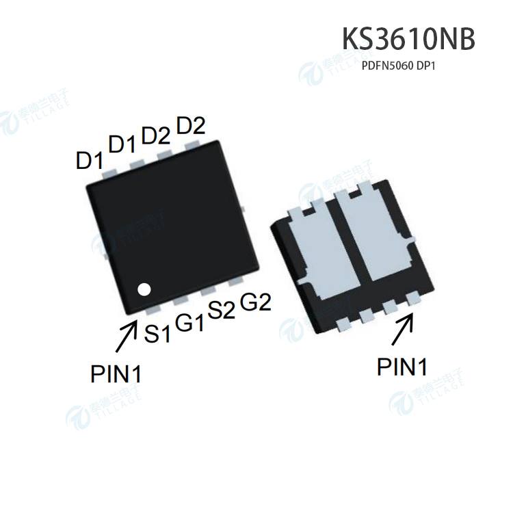 冠禹KS3610NB互補(bǔ)型先進(jìn)功率MOSFET